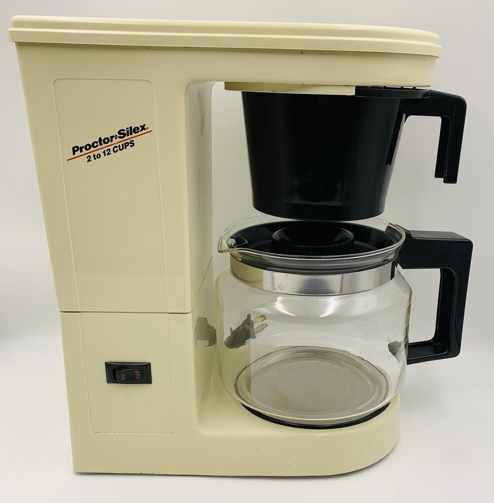 Vintage Proctor Silex # A-600 Auto Drip Coffee Maker 2-12 Cup- Tested.